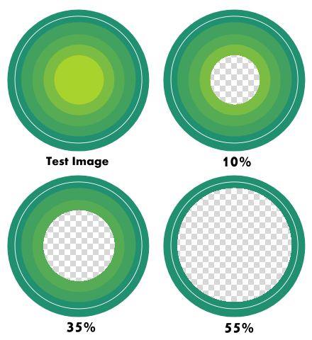 background eraser tolerance illustration